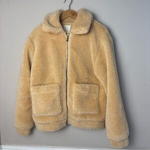 Elodie Tan Teddy Jacket